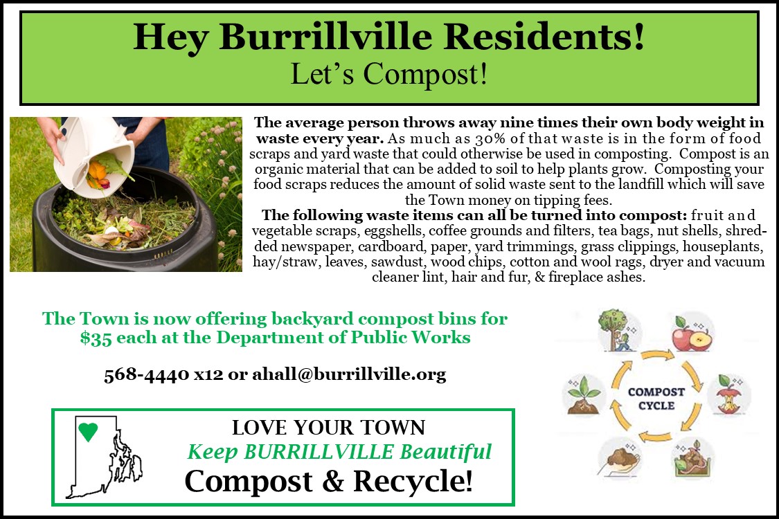 Compost bins now available