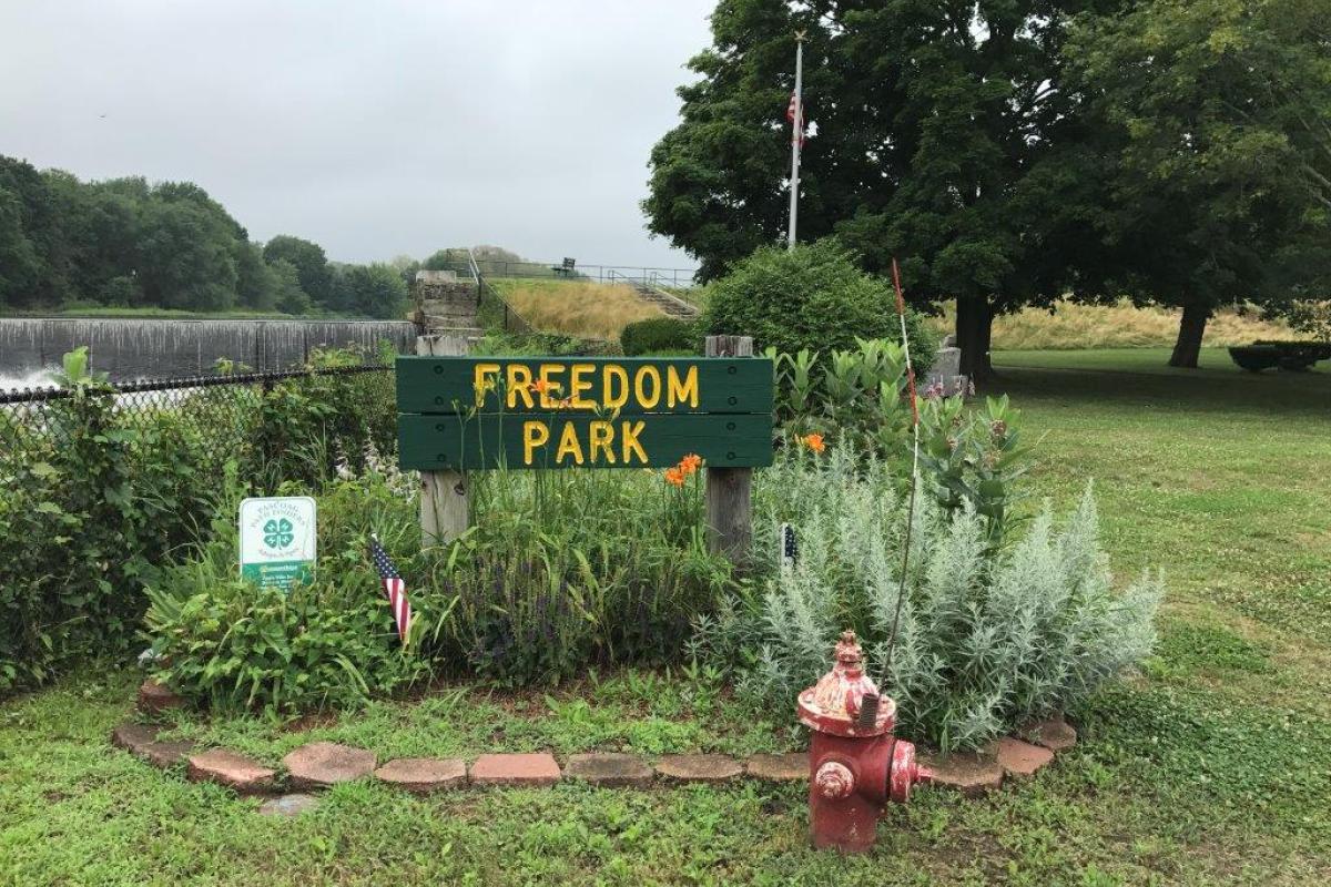 Freedom Park Sign
